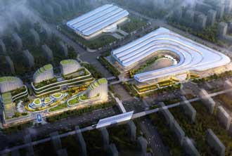 西安家博会展馆:西安临空会展中心